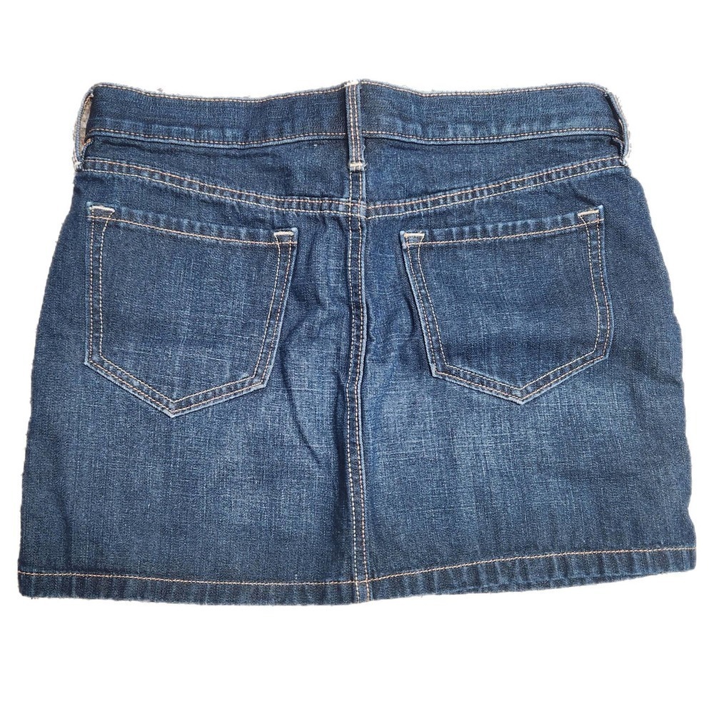 Old Navy Faded Mini Jean Denim Skirt‎ - Picture 4 of 5